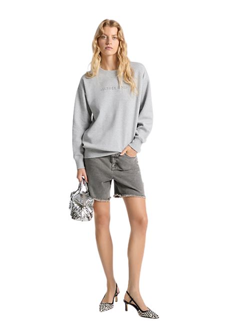 Pullover girocollo con logo in rilievo Michael Kors | MT551QB5MF036